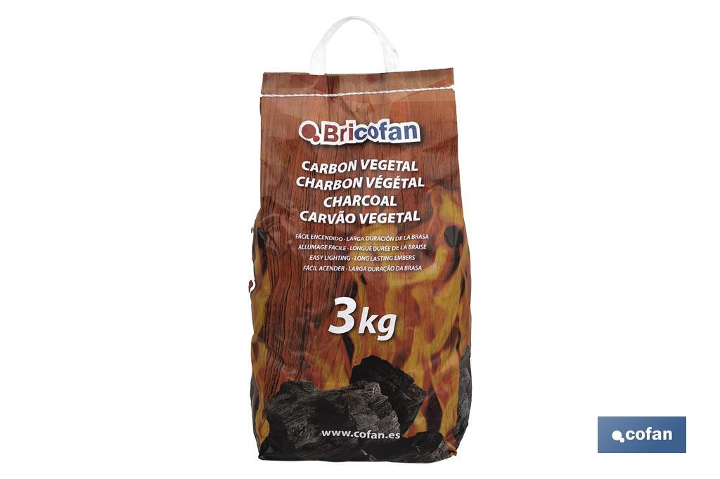 BOLSA CARBON VEGETAL 3 KGS