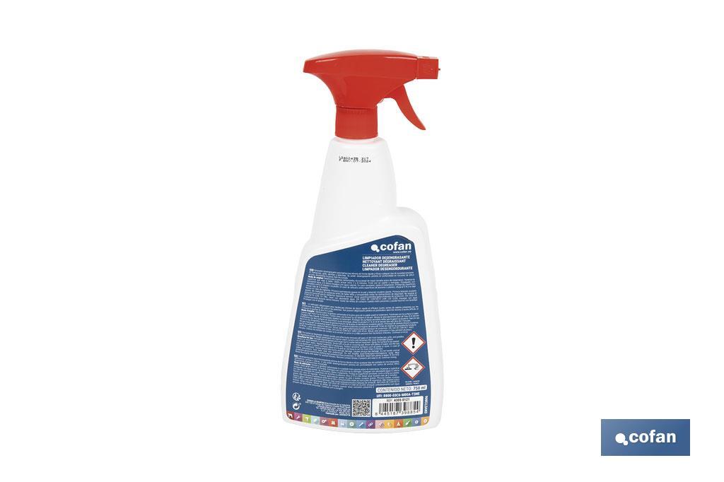 LIMPIADOR DESENGRASANTE BARBACOAS 750 ML