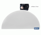 MESA REDONDA PLEGABLE BLANCA 180X74CM