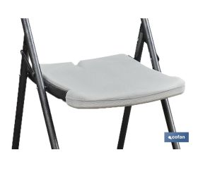 SILLA ALTA PLEGABLE BLANCA  ALTURA ASIENTO 74 cm venta unitaria
