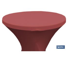 CUBIERTA DE MESA BAR ROJA