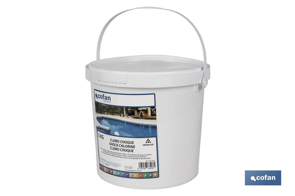 CLORO CHOQUE 5 KG COFAN