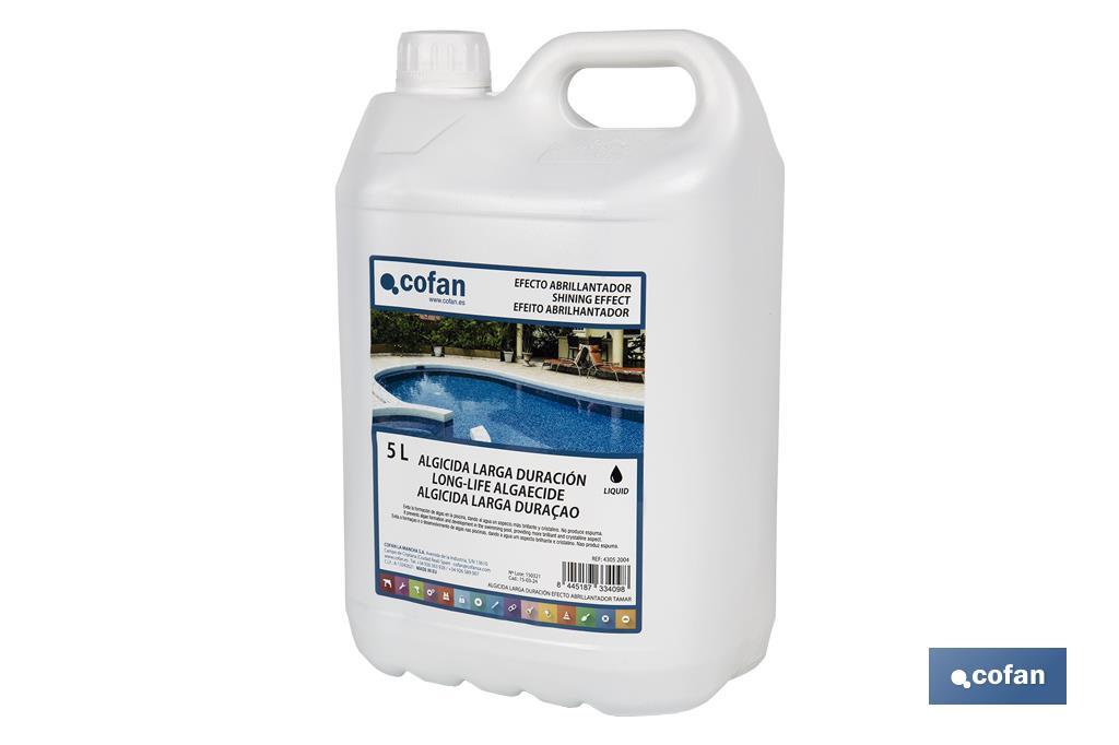 ALGICIDA LARGA DURACION EFECTO ABRILLANTADOR 5 L COFAN