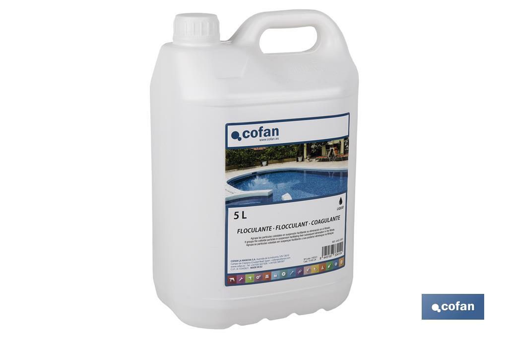 FLOCULANTE LIQUIDO 5L COFAN