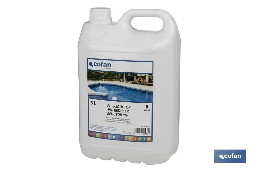 REDUCTOR PH LIQUIDO 5 L COFAN