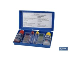 Kit con test de cloro y pH para piscinas | Medidor y analizador de agua