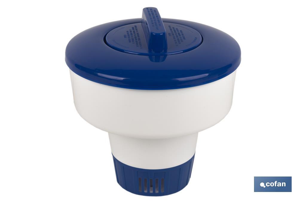 DOSIFICADOR DE CLORO PISCINAS PASTILLA 200 G Ø175 X 195 MM