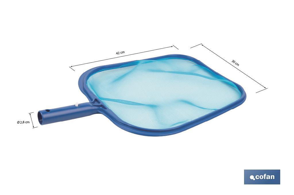 RECOGE HOJAS SUPERFICIE PISCINAS 420 X 300 MM
