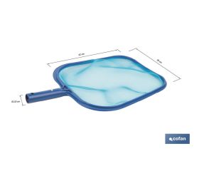 RECOGE HOJAS SUPERFICIE PISCINAS 420 X 300 MM
