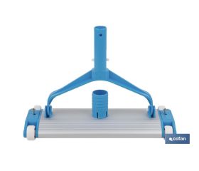 LIMPIAFONDOS/BARREDERA DE ALUMINIO PISCINAS 360 X 150 MM