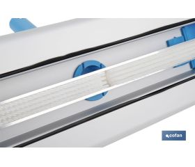 LIMPIAFONDOS/BARREDERA DE ALUMINIO PISCINAS 360 X 150 MM