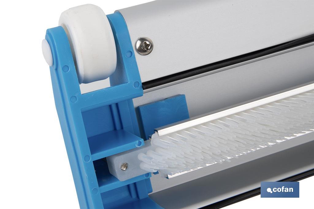 LIMPIAFONDOS/BARREDERA DE ALUMINIO PISCINAS 360 X 150 MM