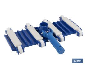 LIMPIAFONDOS/BARREDERA FLEXIBLE PISCINAS 330 X 180 MM