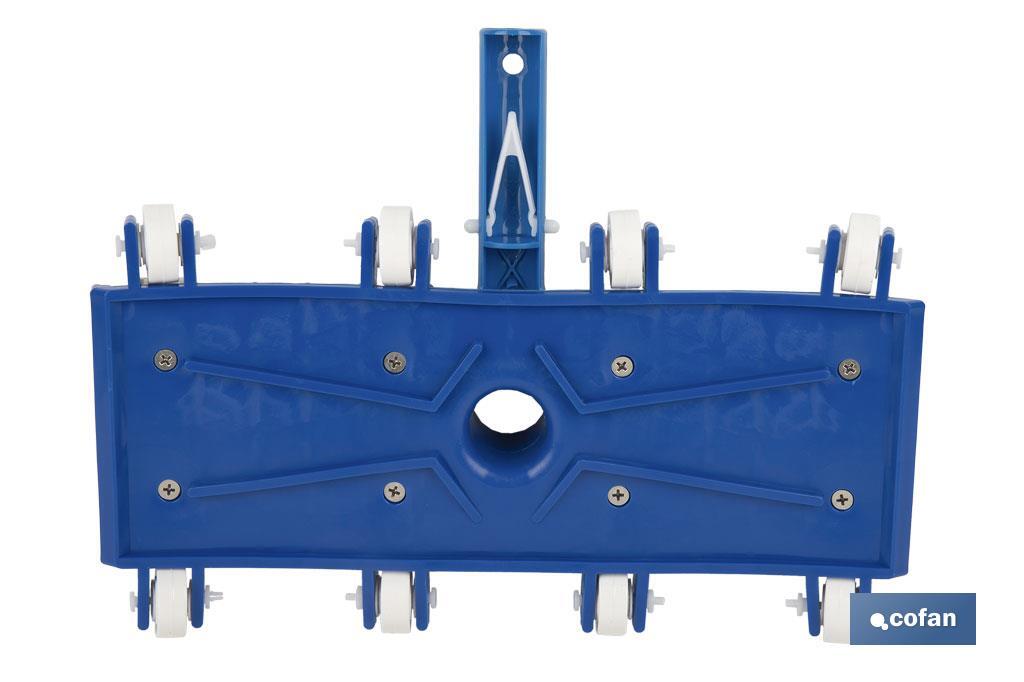 LIMPIAFONDOS/BARREDERA FLEXIBLE PISCINAS 330 X 180 MM