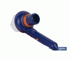 CEPILLO CON ASPIRACIÓN PARA ESQUINAS DE PISCINAS Ø78 X 125 MM
