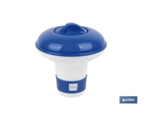 DOSIFICADOR DE CLORO PISCINAS PASTILLA 100 G Ø124 X 132 MM
