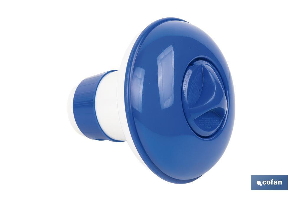 DOSIFICADOR DE CLORO PISCINAS PASTILLA 100 G Ø124 X 132 MM