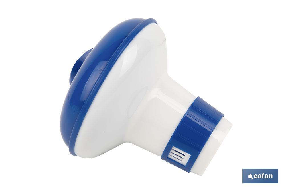 DOSIFICADOR DE CLORO PISCINAS PASTILLA 100 G Ø124 X 132 MM