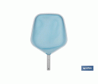 Recoge hojas de aluminio para piscinas | Ideal para limpiar la superficie de hojas e insectos