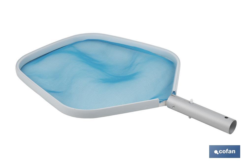 RECOGE HOJAS ALUMINIO SUPERFICIE PISCINAS 500 X 330 MM