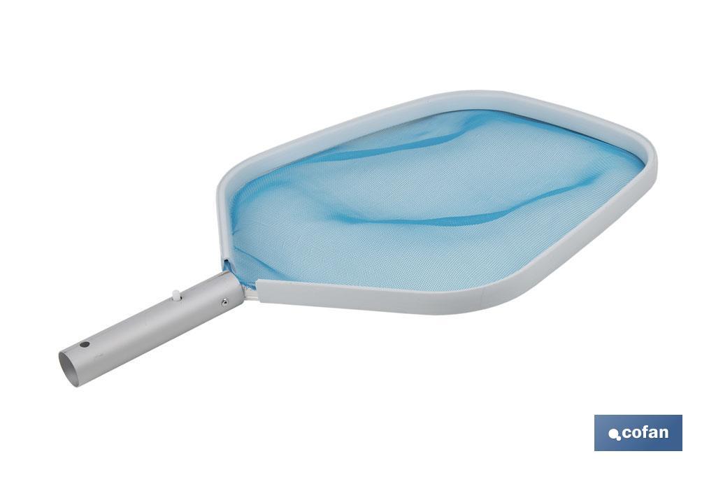 RECOGE HOJAS ALUMINIO SUPERFICIE PISCINAS 500 X 330 MM