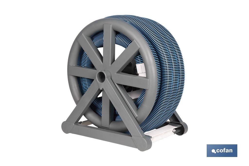 ENROLLADOR MANGUERA EVA 13 M X 38 MM PARA PISCINAS 480 X 320 X 520 MM