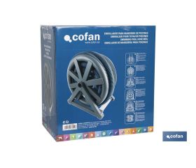 ENROLLADOR MANGUERA EVA 13 M X 38 MM PARA PISCINAS 480 X 320 X 520 MM