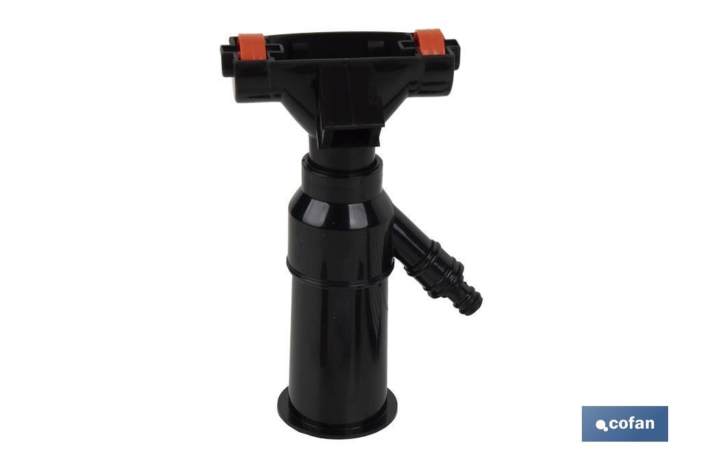 ASPIRADOR PARA PISCINA CON PÉRTIGA 120 CM 230 X 135 MM