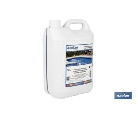 Algicida concentrado de 5 litros para piscinas | Prevención de algas y agua cristalina