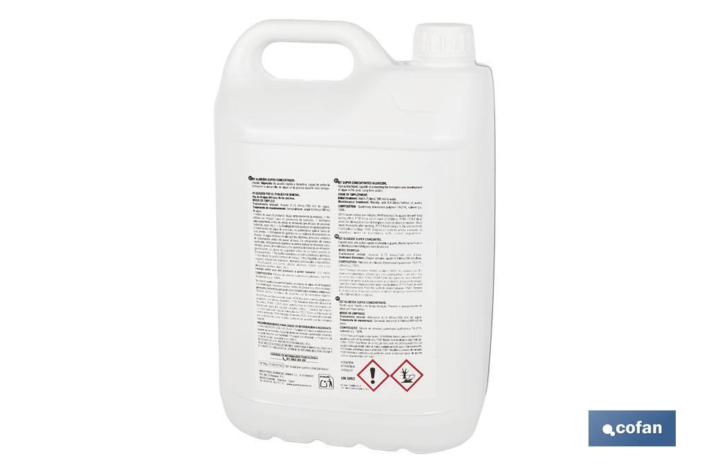 ALGICIDA CONCENTRADO 5 L COFAN
