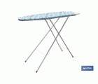 Tabla de planchar | 3 posiciones regulables | Compacta y ajustable | Patas antideslizantes | Medidas: 110 x 32 cm