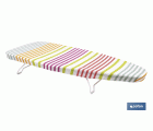 Tabla de planchar de sobremesa | Compacta y ligera | Ideal para viajes y espacios reducidos | Superficie de planchado: 74 x 33 cm