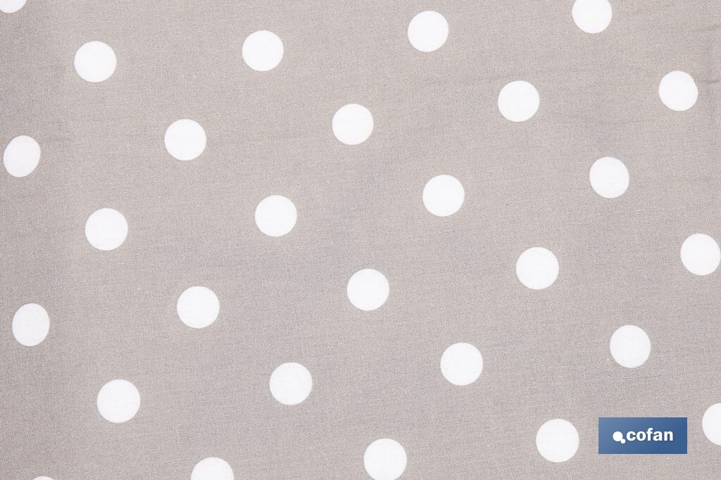 FUNDA ACOLCHADA PARA TABLA DE PLANCHAR 135 X 53 CM  LUNARES