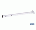 TENDEDERO DE PARED ABATIBLE JUEGO DE DOS SOPORTES LARGO 50,5 CM