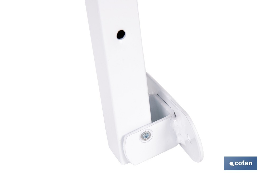 TENDEDERO DE PARED ABATIBLE JUEGO DE DOS SOPORTES LARGO 50,5 CM