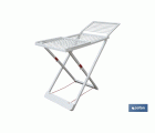 TENDEDERO EN RESINA BLANCO 20M DE TENDIDO 181 X 109X 55 CM