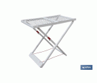 TENDEDERO EN RESINA BLANCO 20M DE TENDIDO 181 X 109X 55 CM