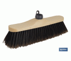Cepillo de barrer para suelos delicados | Taco de madera de haya | Cerdas de cola de caballo | Medidas: 33 x 8 x 11 cm