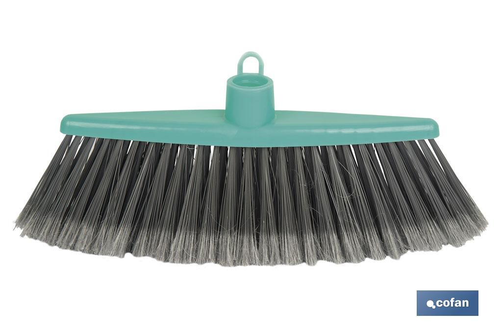 CEPILLO DE BARRER PLUMADO PEQUEÑOS ESPACIOS VERDE AGUA 33 X 8 X 9.5 cm (11) CM)