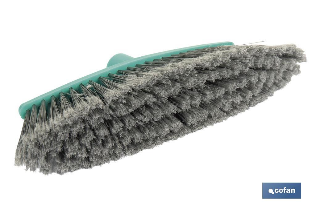 CEPILLO DE BARRER PLUMADO PEQUEÑOS ESPACIOS VERDE AGUA 33 X 8 X 9.5 cm (11) CM)