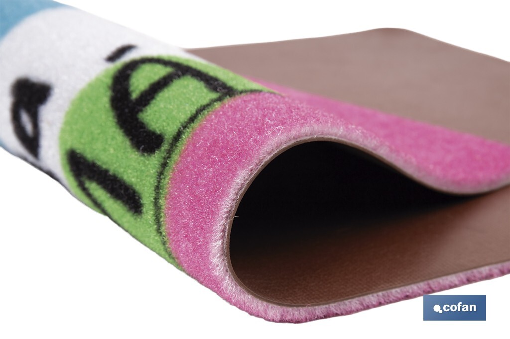 FELPUDO ESTAMPADO DIGITAL CASA 40 X 60 CM