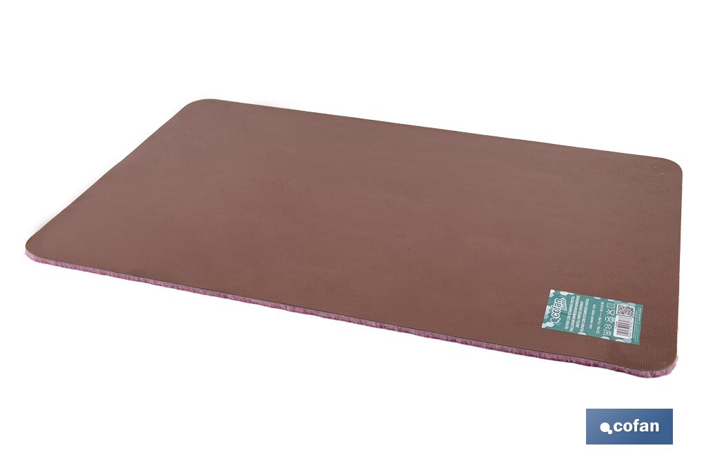 FELPUDO ESTAMPADO DIGITAL CASA 40 X 60 CM