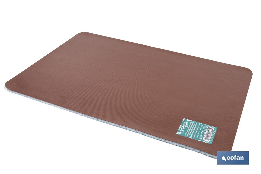 FELPUDO ESTAMPADO DIGITAL  EL MUNDO 40 X 60 CM