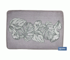 Felpudo entrada casa | Adecuado para interior y exterior | Material resistente | Antideslizante | Diseño con hojas de monstera | Medidas: 50 x 70 cm