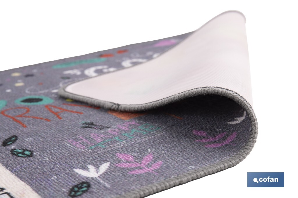 FELPUDO CON ESTAMPADO DIGITAL GOOD 50 x 70 CM