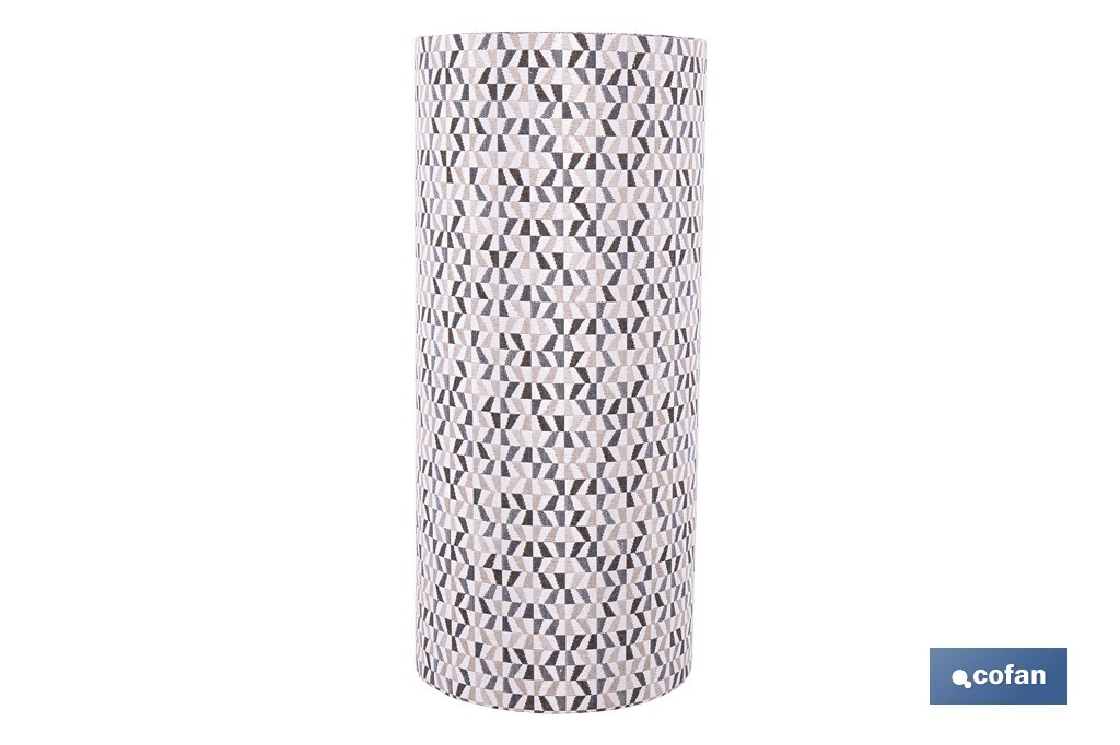 ROLLO DE ALFOMBRA EN MOSAICOS VANGUARDISTA 50% ALGODÓN 50% POLIÉSTER 50 CM X 15 M