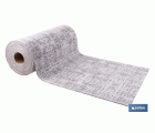 Rollo de alfombra vinílica para interior | Diseño Jaspeado en color gris marengo | Impermeable y de fácil limpieza