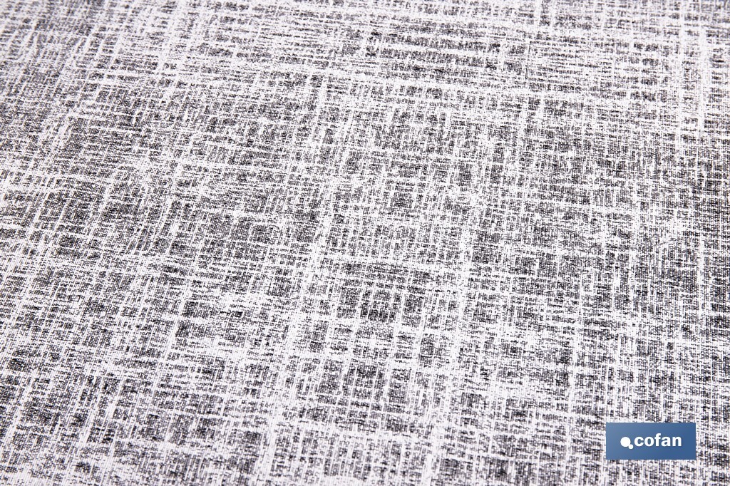 ROLLO DE ALFOMBRA JASPEADA GRIS MARENGO 50% ALGODÓN 50% POLIÉSTER 50 CM X 15 M