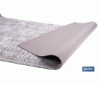 ROLLO DE ALFOMBRA JASPEADA GRIS MARENGO 50% ALGODÓN 50% POLIÉSTER 50 CM X 15 M
