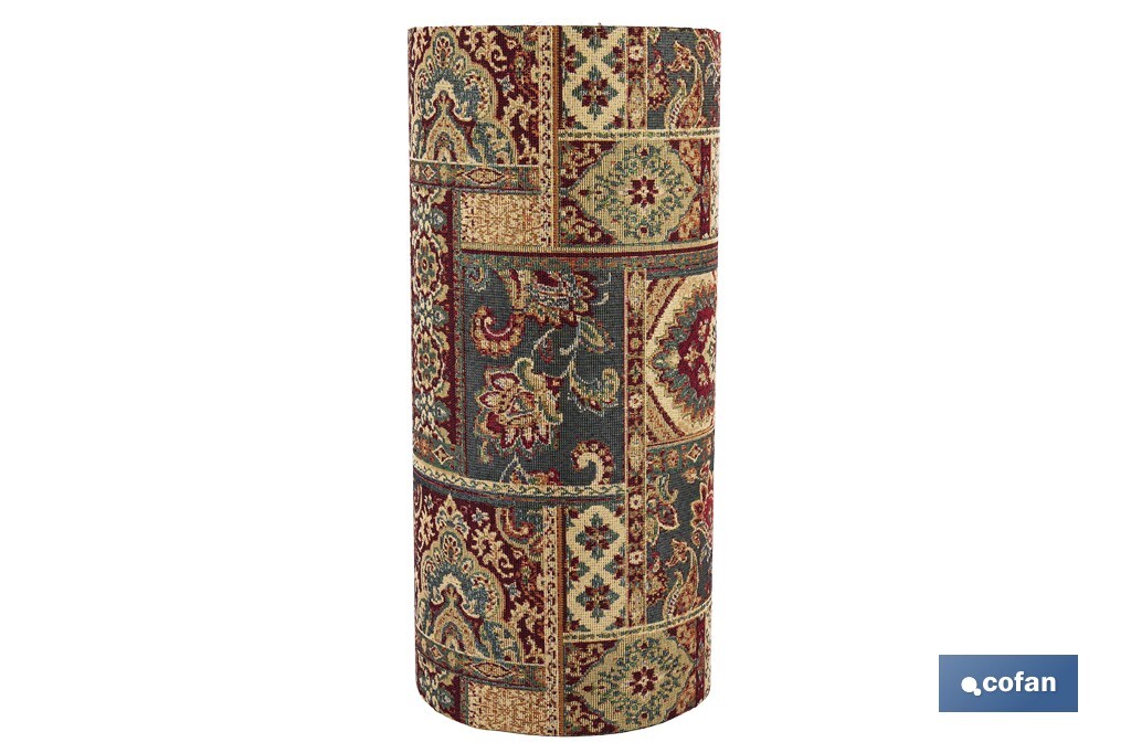 ROLLO DE ALFOMBRA DISEÑO EGIPCIO 50% ALGODÓN  50% POLIÉSTER 50 CM X 15 M